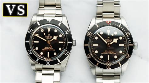 tudor black bay 58 vs 54